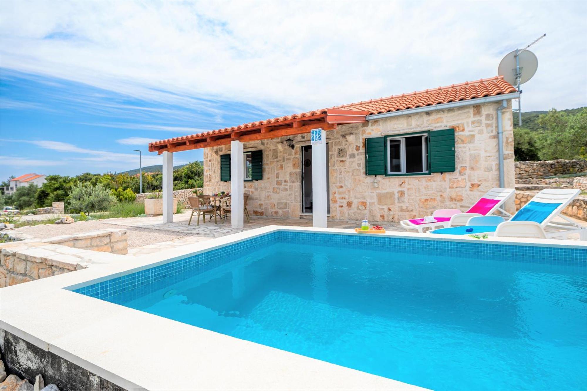 Vineyard House & Olive Grove House Villa Račišće Dış mekan fotoğraf