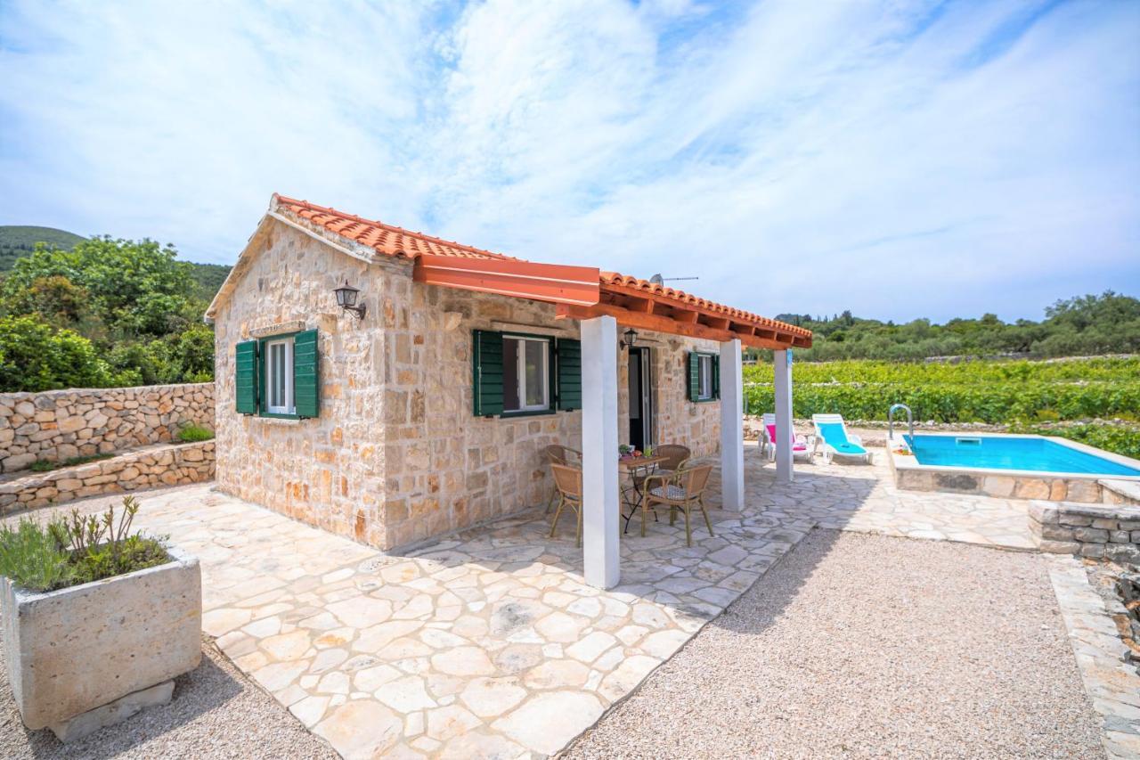 Vineyard House & Olive Grove House Villa Račišće Dış mekan fotoğraf